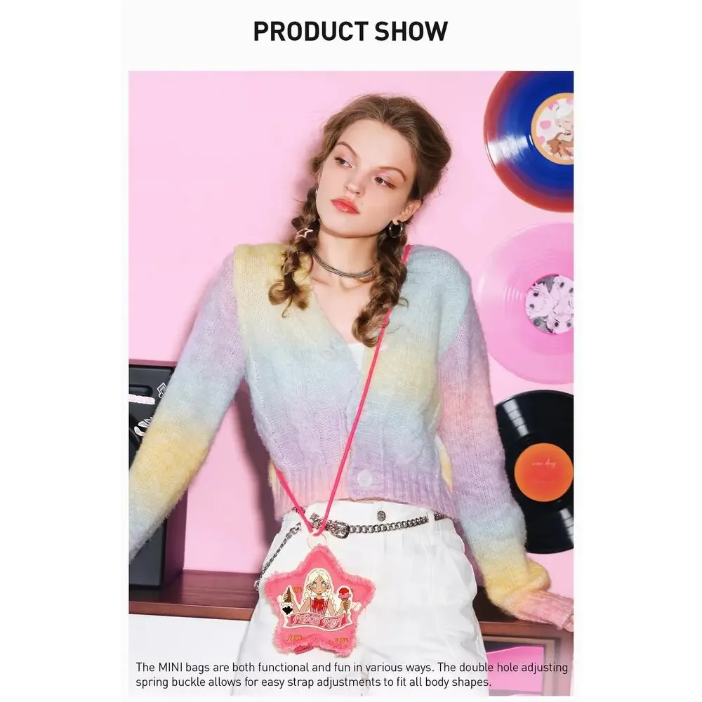 Pop Mart Peach Riot Rush Hour series confirmed mini bag Gigi Diner
